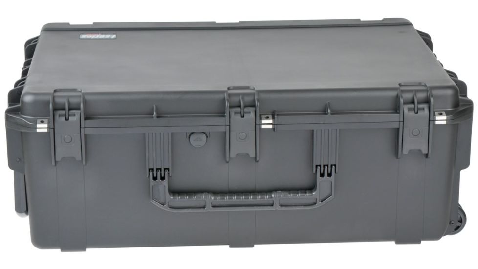 SKB Cases I Series Injection Molded Watertight &amp; Dust Proof Case w/wheels, Black, 34.50in x 24.50in x 12.75in 3I-3424-12BE