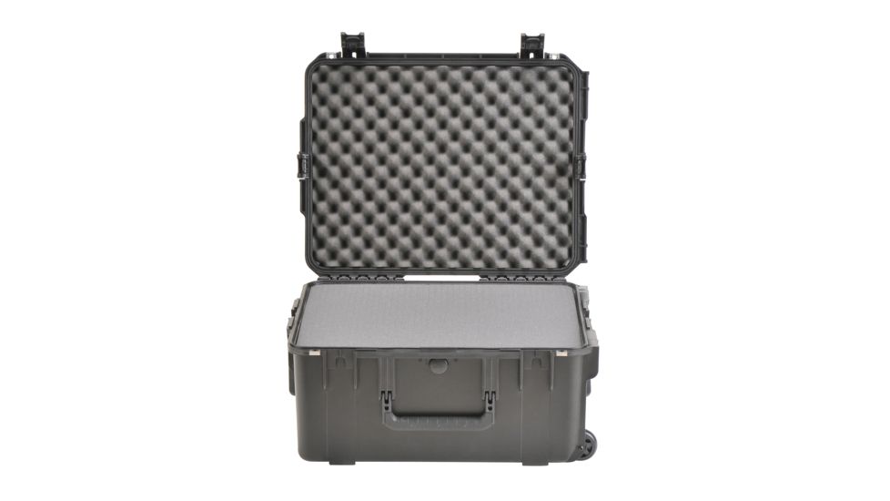 SKB Cases Seres Injecton Molded Ml-Standard Waterproof - Case 22inx17inx10in W/Wheels, Cubed Foam, 3I-2217-10BC