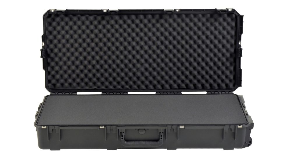 SKB Cases Seres Injecton Molded Ml-Standard Waterproof - Case 42inx17inx8in W/Wheels, Layered Foam, 3I-4217-7B-L