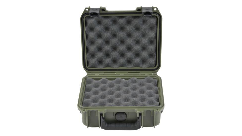 SKB Cases iSeries 0907-4 Waterproof Utility Case Military Green, 10 3/4 X 9 3/4 X 4 7/8 3i-0907-4M-L