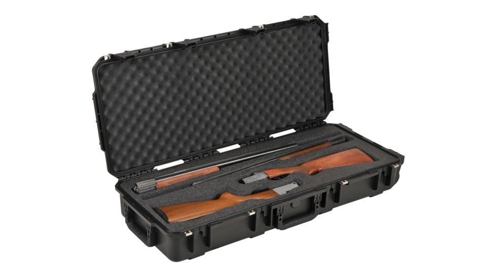 SKB Cases iSeries 3614 Double Custom Breakdown Shotgun Case, Black, 39 3/4 x 17 3/4 x 7 1/2 3i-3614-CBD