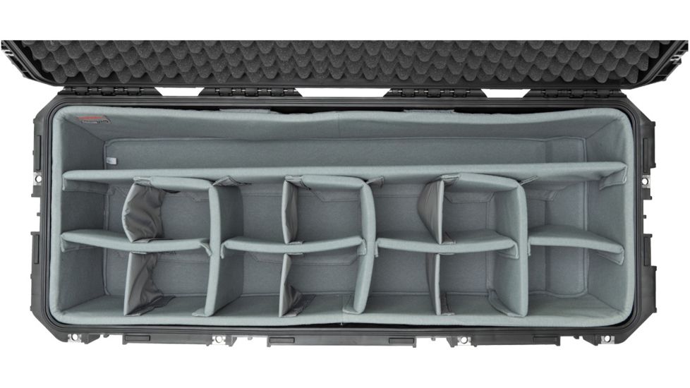 SKB Cases iSeries Case with Think Tank Designed Dividers, Black, 35in x 12.5in x 10.5in 3i-3613-12DT