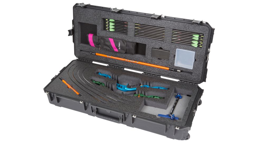 SKB Cases iSeries Double Recurve Case, Black, 3i-4217-RC