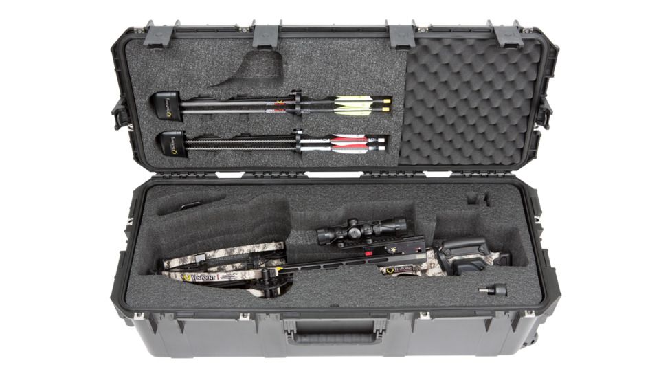 SKB Cases iSeries Ultimate Waterproof Crossbow Case,Black 3I-3613-BXB