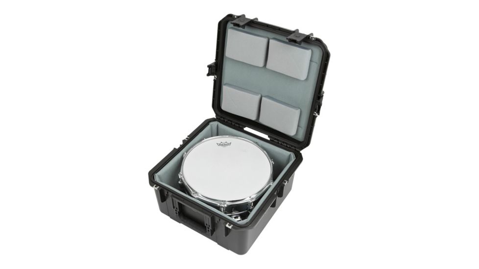 SKB Cases iSeries Waterproof Utility Case w/Padded liner, Black, 16in x 16in x 8.5in 3i-1717-10LT
