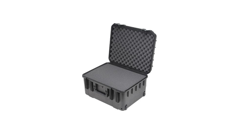 SKB Cases Mil-Std Waterproof Case 10-Inch Deep (w/ cubed foam, wheels and pull handle) 20-1/2 x 15-1/2 x 10
