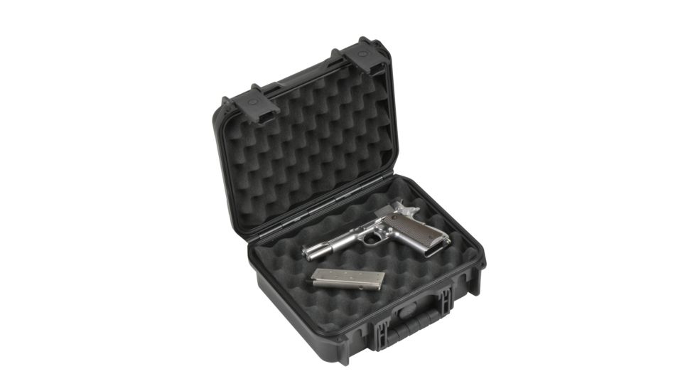 SKB Cases Seres Injecton Molded Ml-Standard Waterproof - Case 12inx9inx4in W/Layered Foam, 3I-1209-4B-L