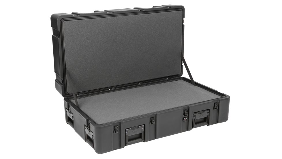SKB Cases Cases R Series 4222 Waterproof Utility Case, Layered Foam, 14in, 3R4222-14B-L