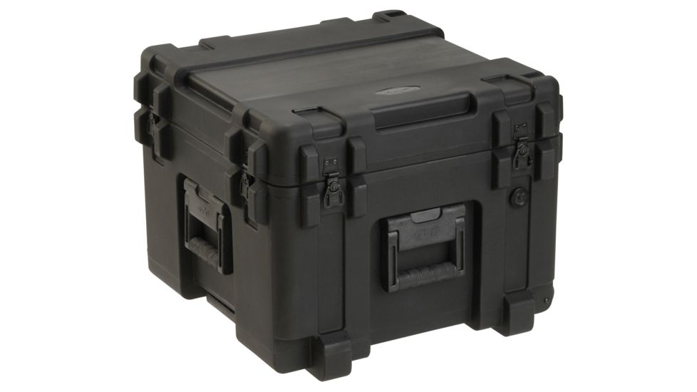 SKB Cases Roto Mil-Std Waterproof Case 14 Deep (empty w/ pull handle and wheels) 19 x 19 x 14-1/2 3R1919-14B-EW