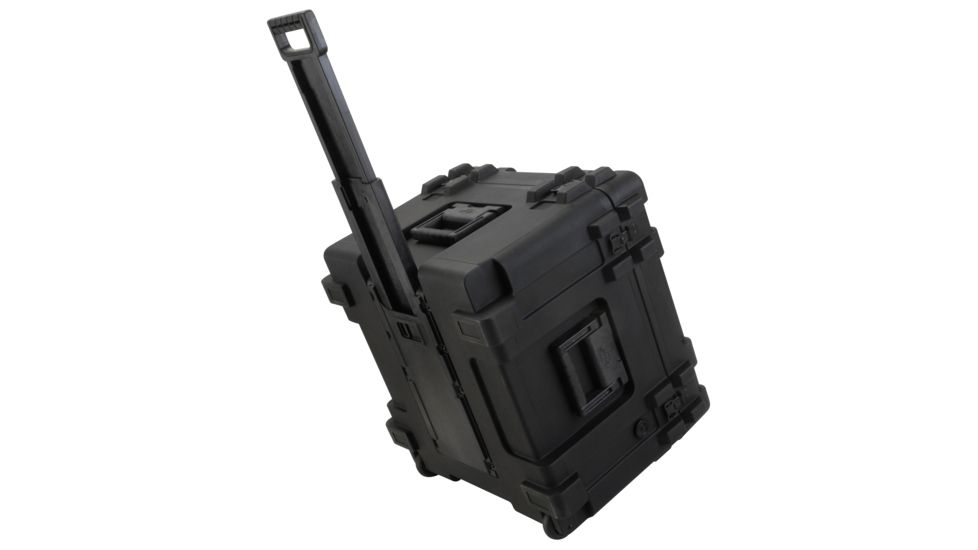 SKB Cases Roto Mil-Std Waterproof Case 14 Deep (empty w/ pull handle and wheels) 19 x 19 x 14-1/2 3R1919-14B-EW