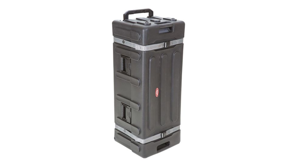 SKB Cases Roto-Molded Large Drum Hardware Case W/Wheels, 42x16x15x16.5in, 1SKB-DH4216W