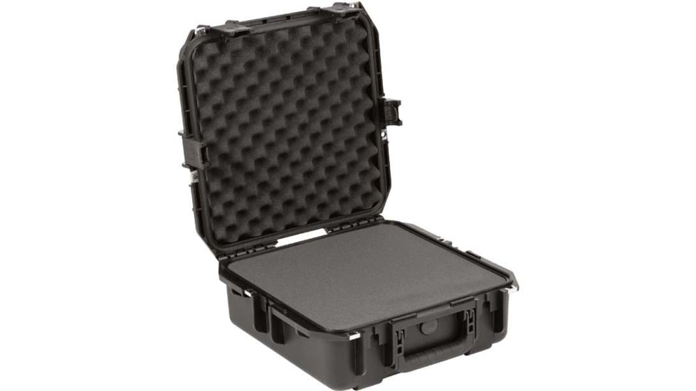 SKB Cases Seres Injecton Molded Ml-Standard Waterproof - Case 15inx15inx6.5in W/Cubed Foam, 3I-1515-6B-C