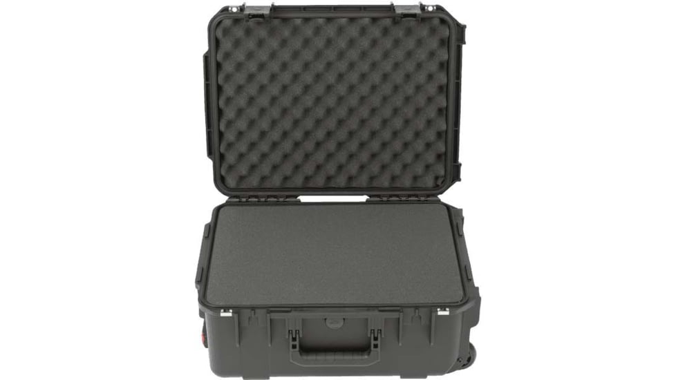 SKB Cases Seres Injecton Molded Ml-Standard Waterproof - Case 19inx14.25inx8in W/Wheels, Cubed Foam, 3I-1914-8B-C