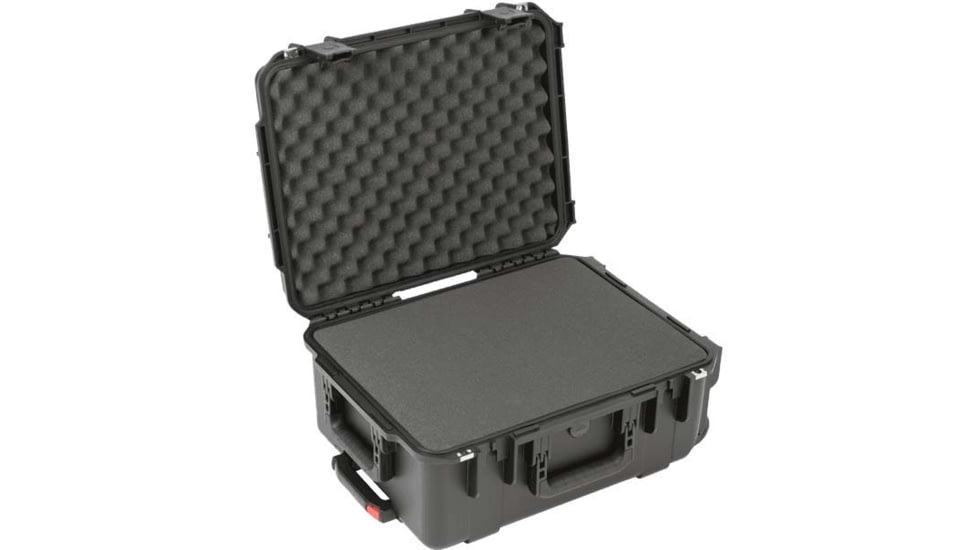 SKB Cases Seres Injecton Molded Ml-Standard Waterproof - Case 19inx14.25inx8in W/Wheels, Cubed Foam, 3I-1914-8B-C