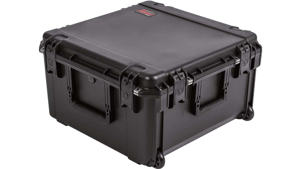 SKB Cases Seres Injecton Molded Ml-Standard Waterproof - Case 22inx22inx12in W/Wheels, Empty, 3I-2222-12BE