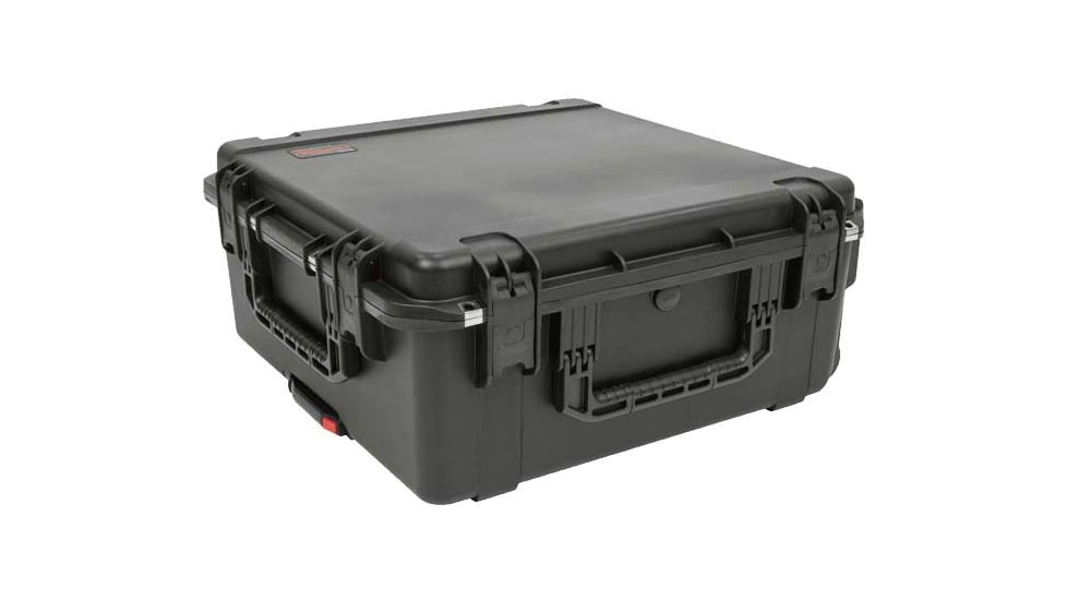 SKB Cases Seres Injecton Molded Ml-Standard Waterproof - Case 24inx24inx10in W/Wheels, Cubed Foam, 3I-2424-10BC
