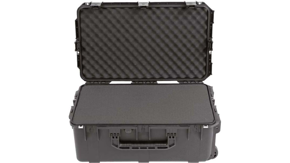 SKB Cases Seres Injecton Molded Ml-Standard Waterproof - Case 26inx15inx10in W/Wheels, Cubed Foam, 3I-2615-10BC