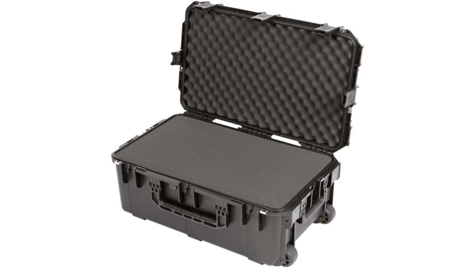 SKB Cases Seres Injecton Molded Ml-Standard Waterproof - Case 26inx15inx10in W/Wheels, Cubed Foam, 3I-2615-10BC
