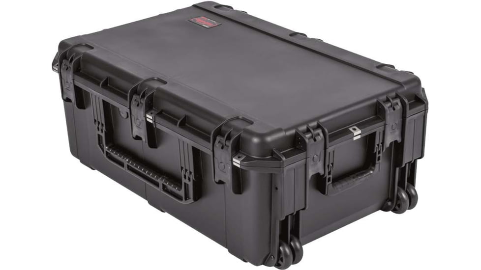 SKB Cases Seres Injecton Molded Ml-Standard Waterproof - Case 30inx19inx12in W/Wheels, Cubed Foam, 3I-3019-12BC