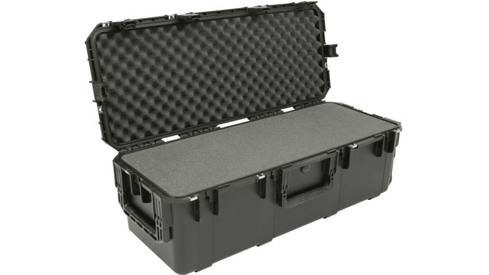 SKB Cases Seres Injecton Molded Ml-Standard Waterproof - Case 36inx13inx12in W/Wheels, Layered Foam, 3I-3613-12BL