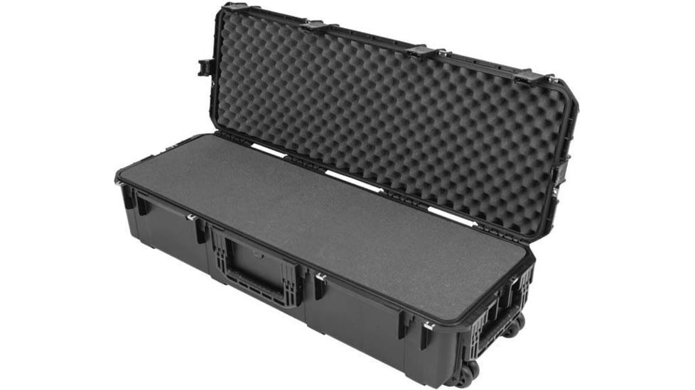SKB Cases Seres Injecton Molded Ml-Standard Waterproof - Case 44inx14inx10in W/Wheels, Layered Foam, 3I-4414-10BL