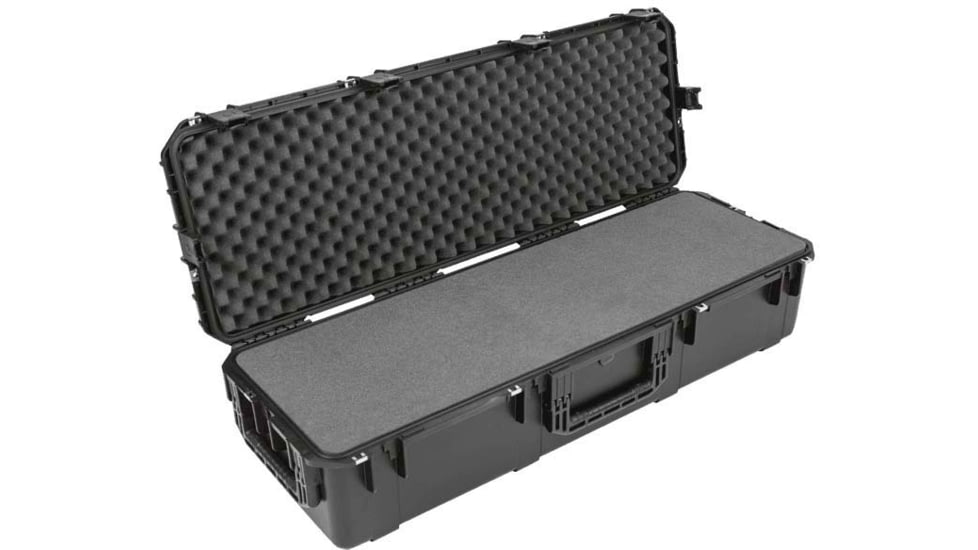 SKB Cases Seres Injecton Molded Ml-Standard Waterproof - Case 44inx14inx10in W/Wheels, Layered Foam, 3I-4414-10BL