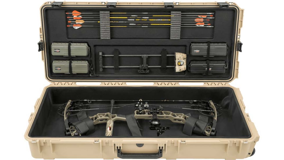 SKB Cases Seres Large Bow Case, Tan, Black Plush, 3i-4217-PLP-T