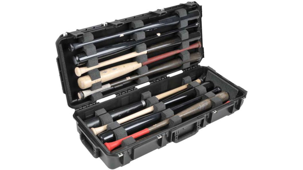 SKB Cases Series 3614-6 Baseball Bat Case, 10 Bat, Black, 3i3614-6-003