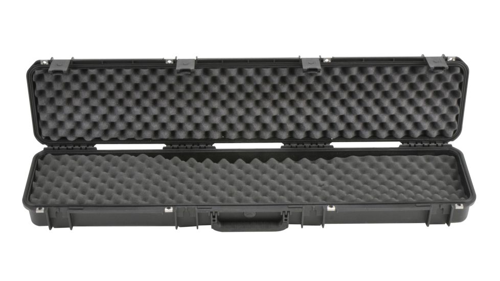 SKB Cases Single Rifle Case, No wheels, Black, 50 1/2 x 11 3/4 x 6 3i-4909-SR
