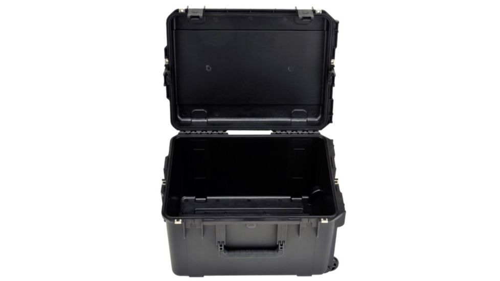 SKB Cases Injection Molded 22inx17inx12.70in Case w/Wheels, Black, 3I-2217-12BE