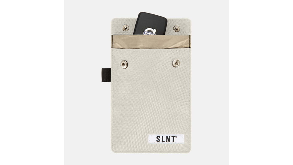 SLNT Faraday Key Fob Bag, Natural, Extra Small, SPS-FGNN