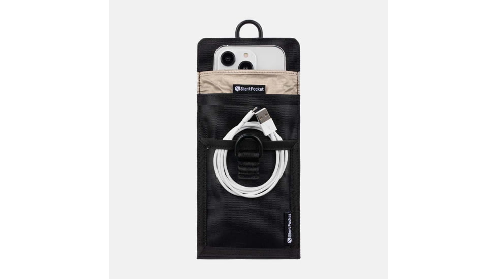 SLNT Locking Faraday Bag, Black, Small, SPS-SBNLOCK