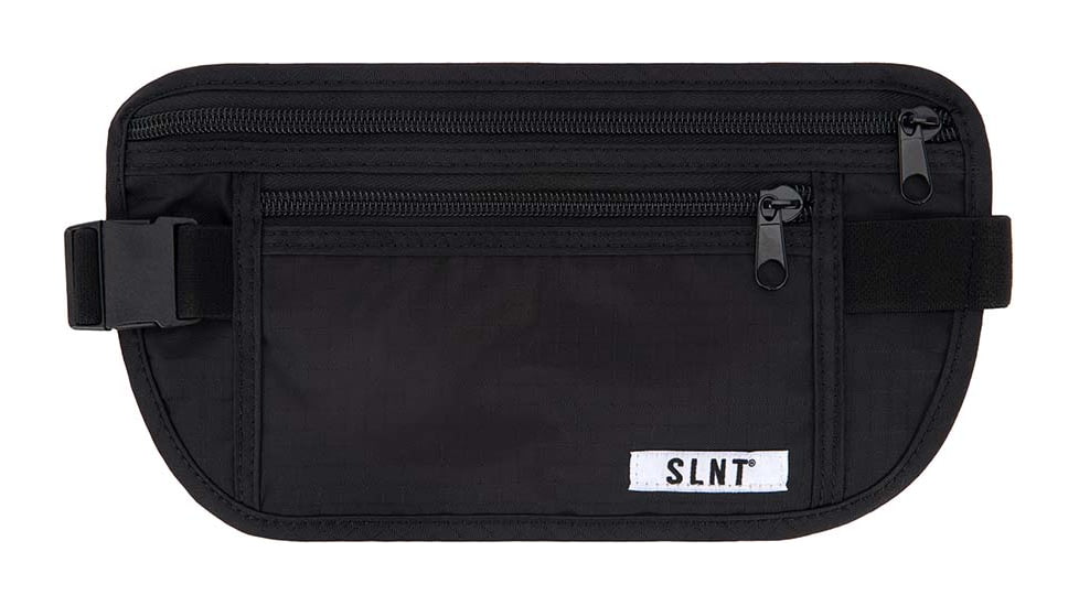 SLNT RFID Money Belt Fanny Pack, Black, SPW-MBBN
