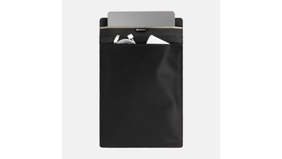 SLNT Vertical Faraday Laptop Sleeve, Black, 15/16in, SPS-VL15BN
