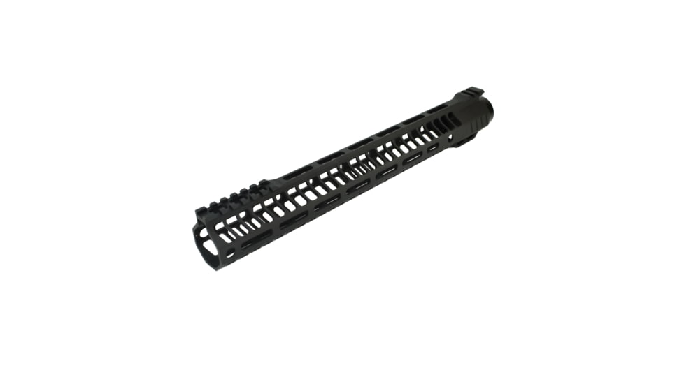 SLR 14.87 inch HELIX M-LOK .308 High Profile Handguard, Black, 308H-HELIX14.87ML