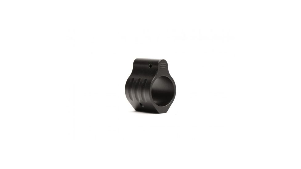 SLR GB7 .750 Non-Adjustable Micro Low Profile Gas Block w/.450 in. Set Screw Spacing, Black 00810646031456