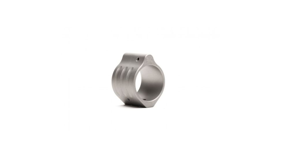SLR GB9 .936 Non-Adjustable Micro Low Profile Gas Block w/.400 in. Set Screw Spacing, Titanium 00810646031548
