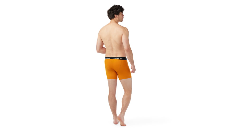 Smartwool Active Boxer Brief Boxed - Mens, Marmalade, Extra Large, SW016996L8610XL000