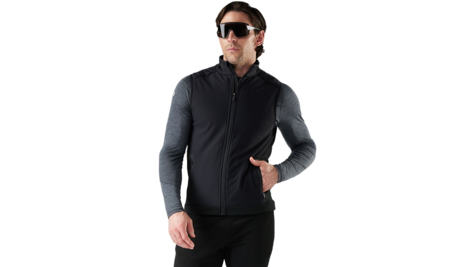 Smartwool Active Fleece Wind Insulated Vest - Mens, Black, Large, SW002952001100L000