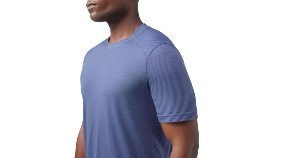 Smartwool Active Mesh Short Sleeve - Mens, Nightfall Blue, Small, SW002293P43100S000