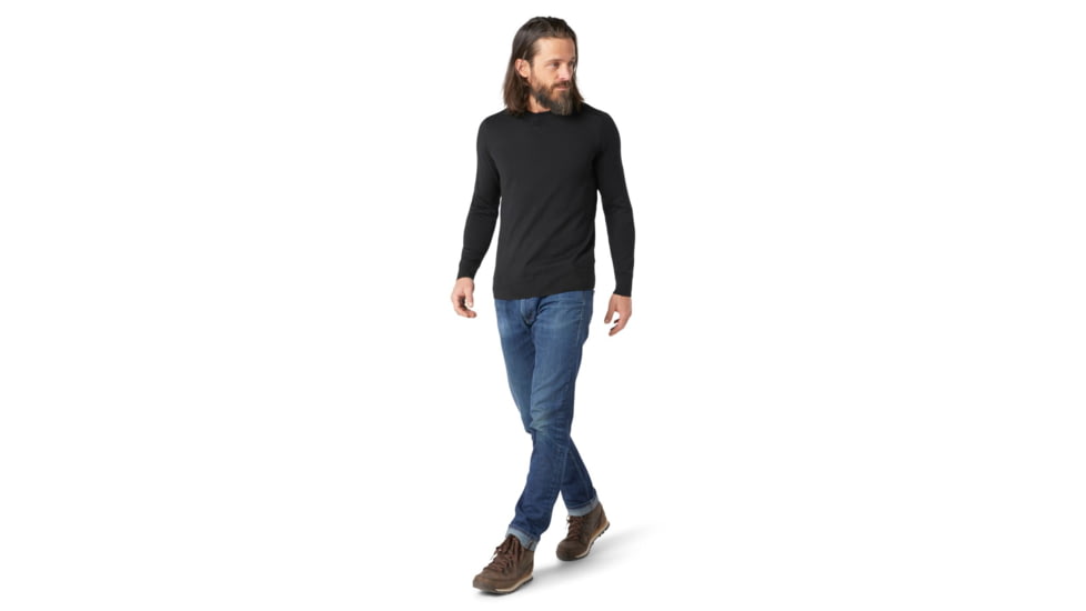 Smartwool Sparwood Crew Sweater - Mens, Black, Small, SW016426001-S