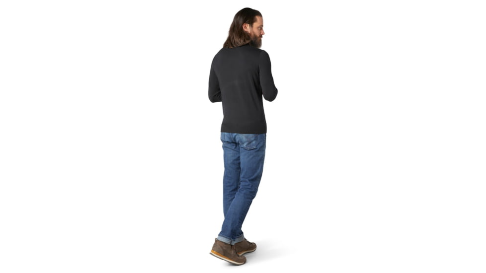 Smartwool Sparwood Crew Sweater - Mens, Black, Small, SW016426001-S