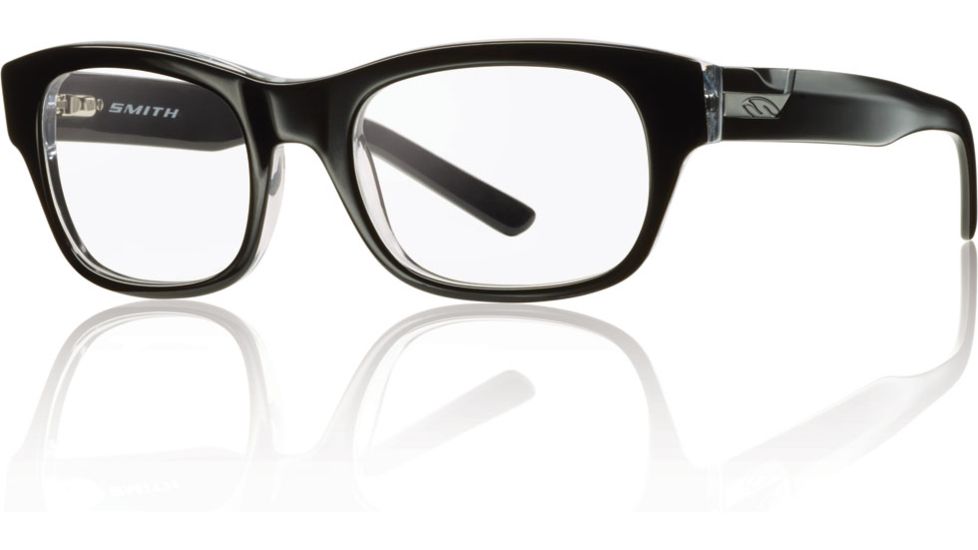 Smith Optics Woodrow Single Vision Prescription Sunglasses - Black Crystal Frame WOODROW-K4XSV