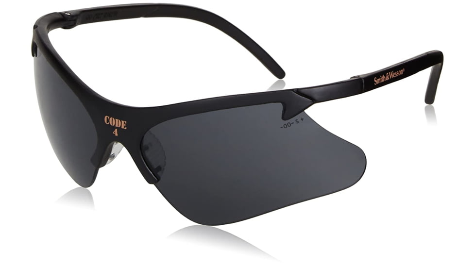 Smith &amp; Wesson Glasses Safety Smoke Lens SW265SI Glasses Safety Smoke Lens, Each