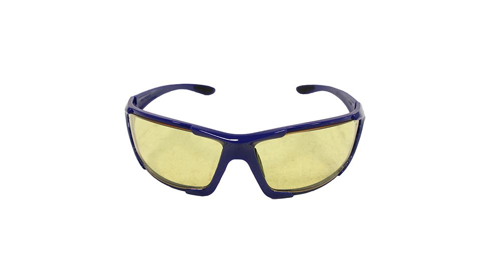 Smith &amp; Wesson Major Shooting Glasses, Full Frame, Blue/Amber Lens, 110160