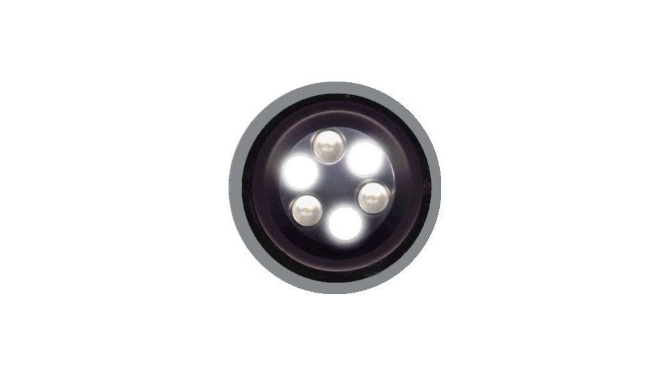 Smith &amp; Wesson Powertech Galaxy 6 Flashlight, Black body, 3 White LED, 3 Red LED 110242