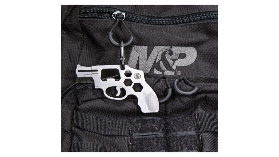 Smith &amp; Wesson Revolver Novelty Multi-Tool, Stainless 1095031