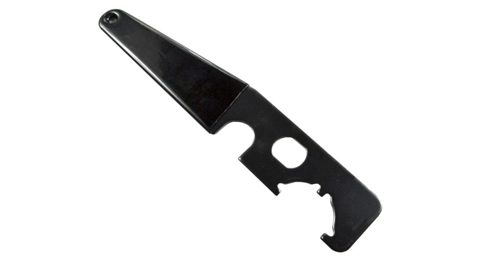 Sniper AR-15 Wrench for Castle Nut, A1/A2 Flash Suppressor, A2 Receiver Extension, 223/5.56, Rubberized Steel, Black ARTL10