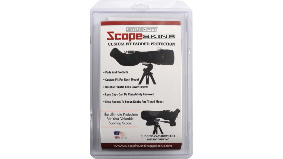 Snug Fit Spotting Scope Skin Leica 77 mm Angled SK85