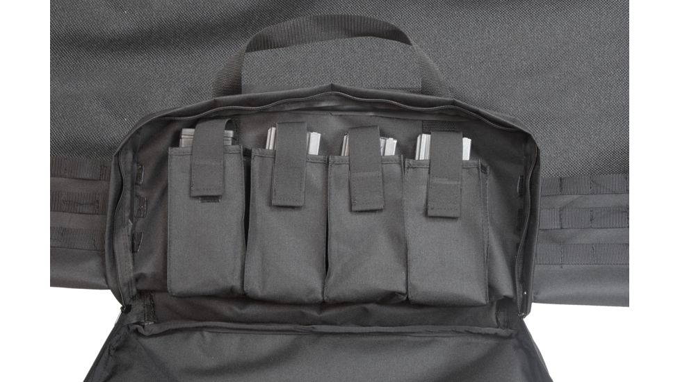 Snugfit 42in Single Tactical Gun Case, Black SNTAC142